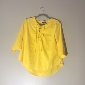 Nice Velvet Heart Top/ Tie-In Front